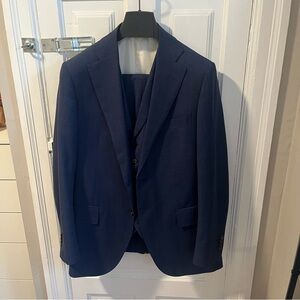 Suitsupply Lazio 3 Piece Suit REDA Super 110s Wool